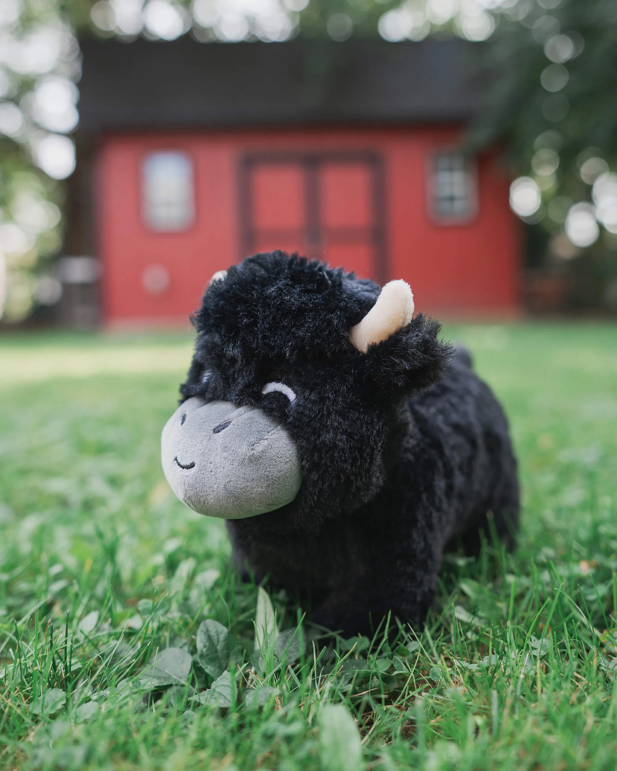 Black Highland Cow Plushie - Image 6
