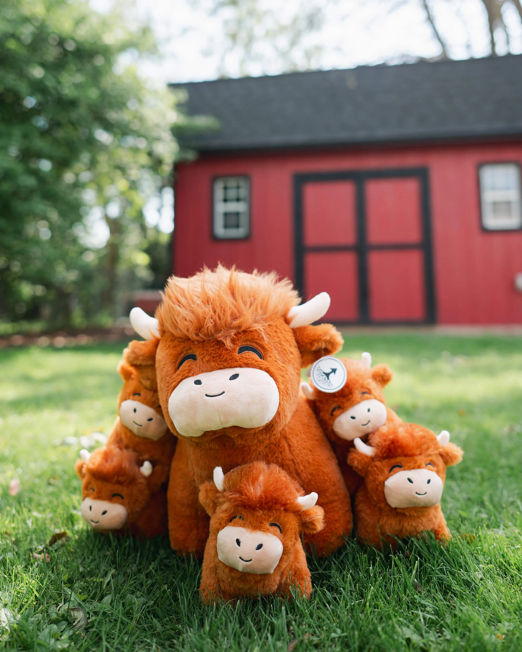 Jumbo Highland Cow Plushie - Image 9