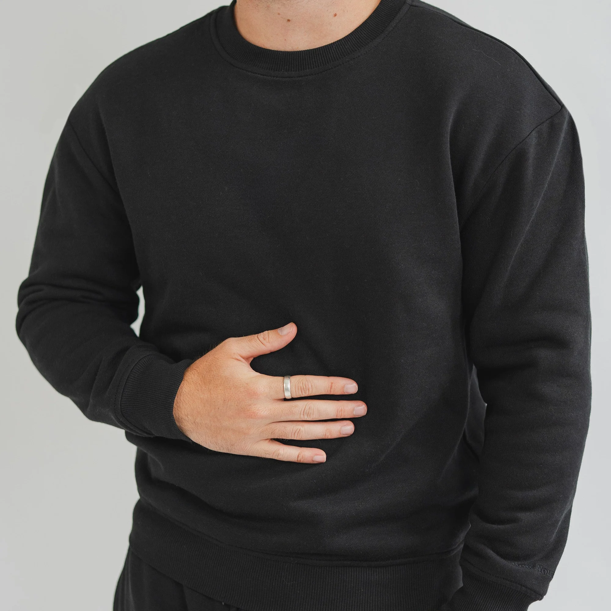 Men's AlpacaCloud® Heavyweight Crew Neck Sweatshirt - Image 10