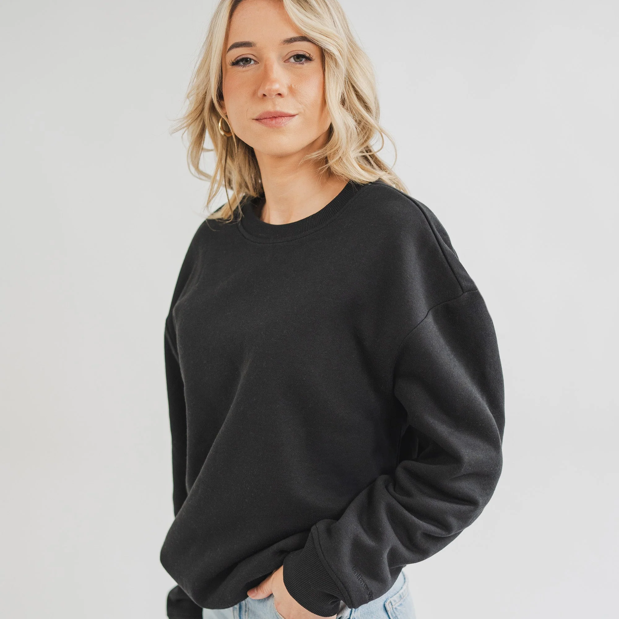 Women's AlpacaCloud® Heavyweight Crew Neck Sweatshirt - Image 12