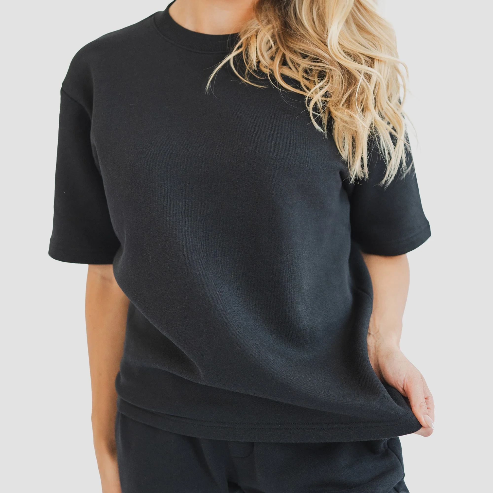 Women's AlpacaCloud® Oversized Heavyweight Tee - Image 14