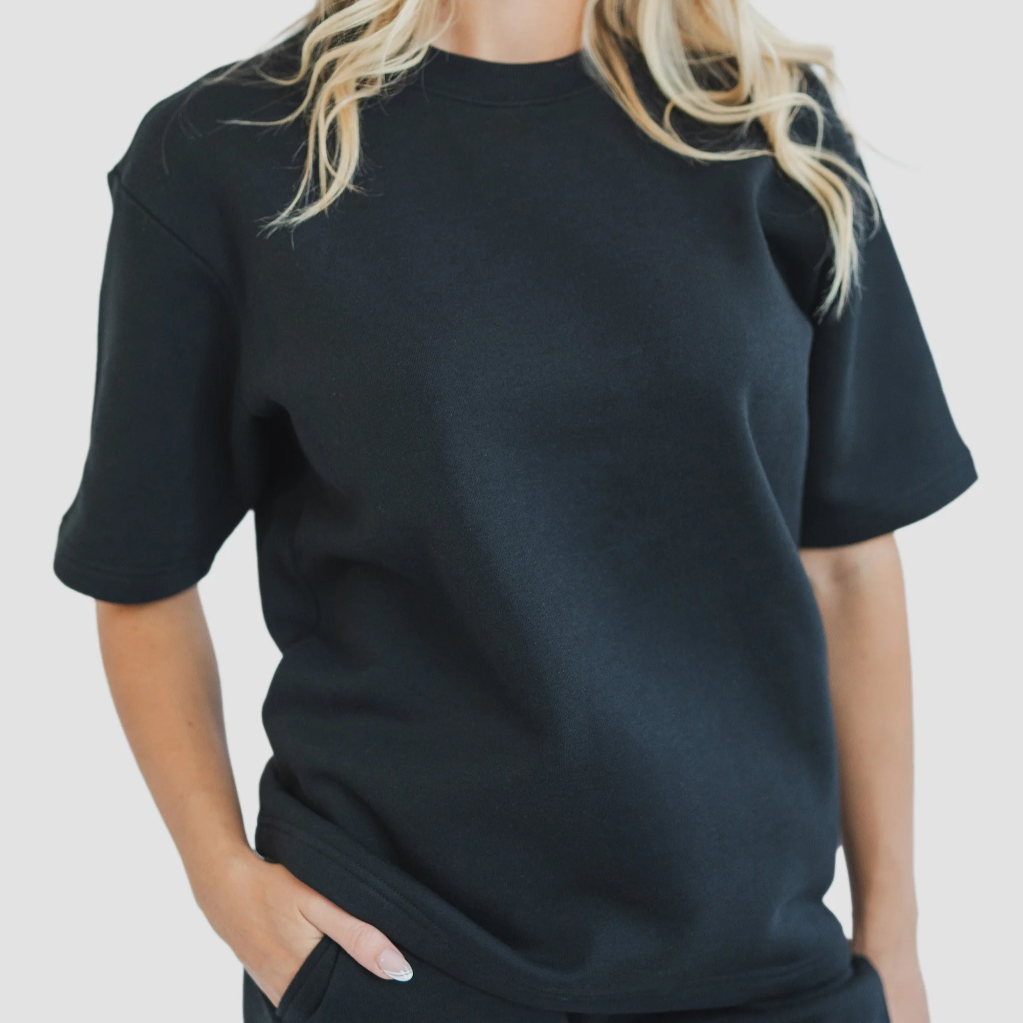 Women's AlpacaCloud® Oversized Heavyweight Tee - Image 17