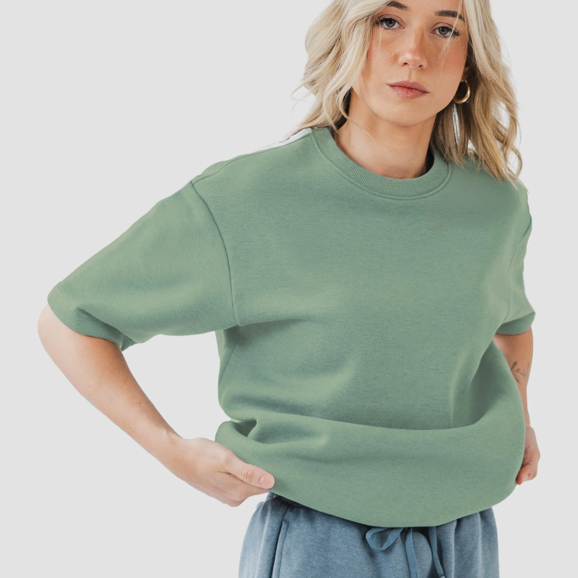 Women's AlpacaCloud® Oversized Heavyweight Tee - Image 19